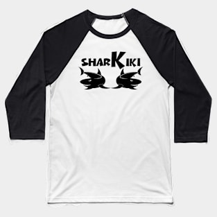 Shark Kiki T Shirt Funny Baseball T-Shirt